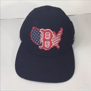 MLB Boston Red Sox Snap-Back Hat Cap Reflective
